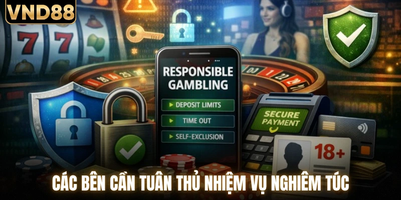 Điều Khoản Miễn Trừ Trách Nhiệm VND88 Chi Tiết A Đến Z 3 Các bên cần tuân thủ nhiệm vụ nghiêm túc