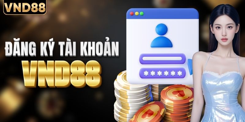 Hướng dẫn các bước đăng ký tài khoản VND88 mới