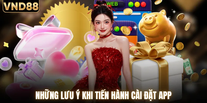 Những lưu ý quan trọng khi tiến hành cài đặt ứng dụng