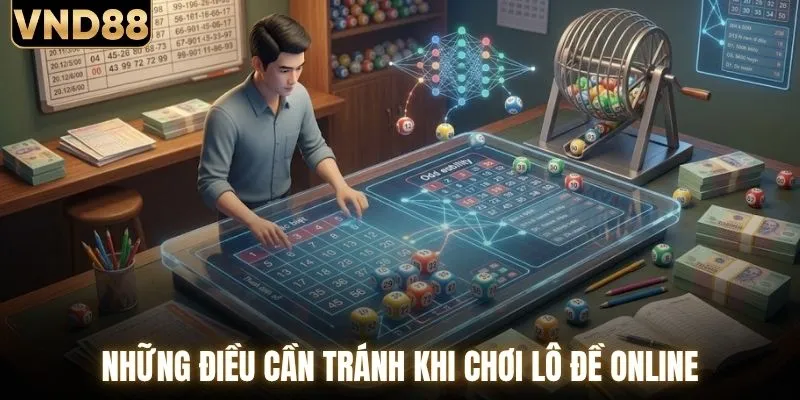 Những điều cần tránh khi chơi lô đề online